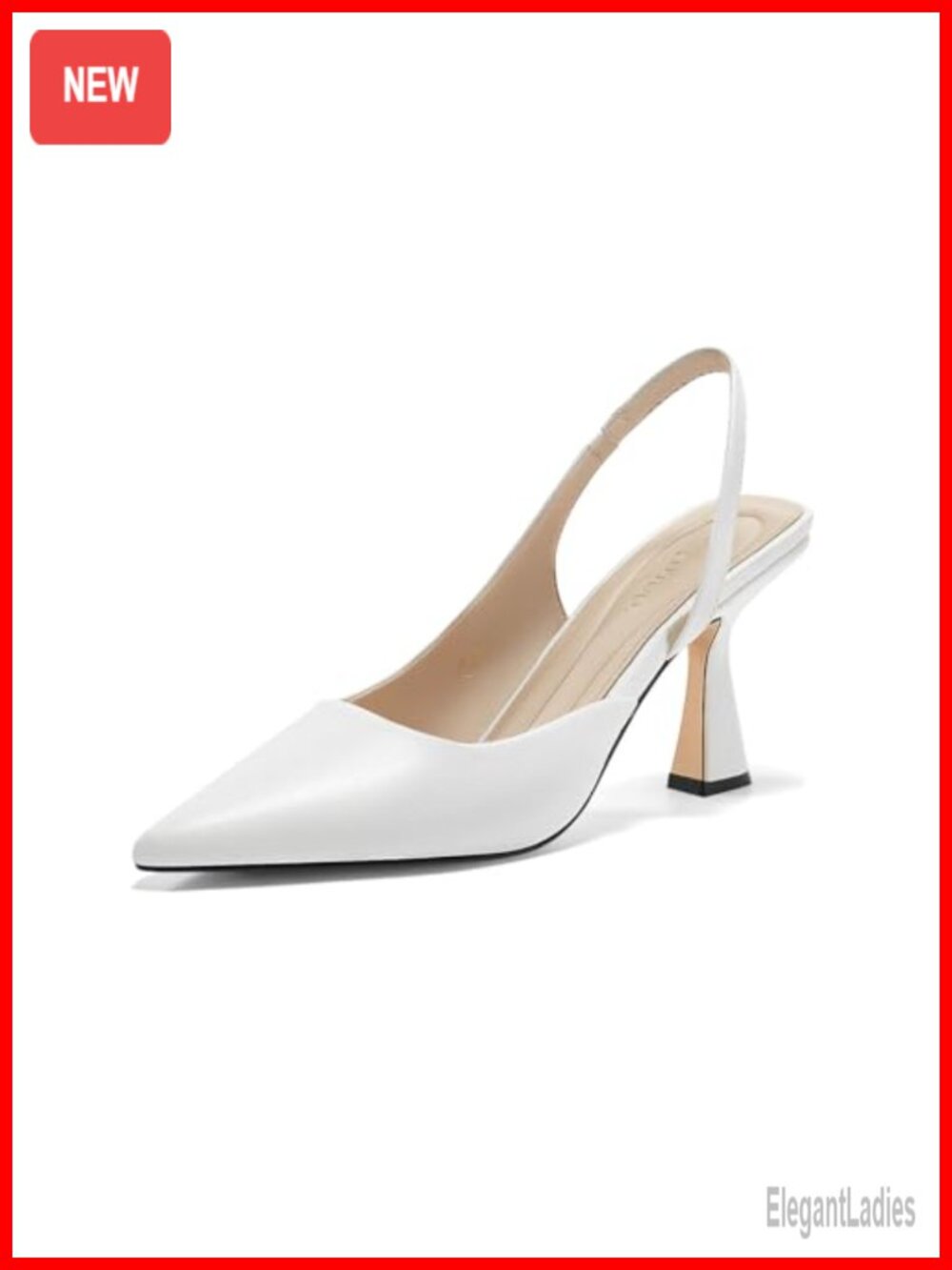 Patent Leather Stiletto High Heel Pump Slingback Dress Shoes